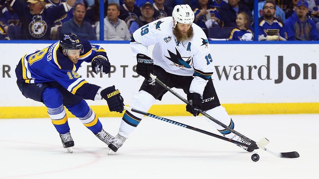 "Jumbo Joe" metsästää San Jose Sharksissa kauan kaivattua mestaruutta.