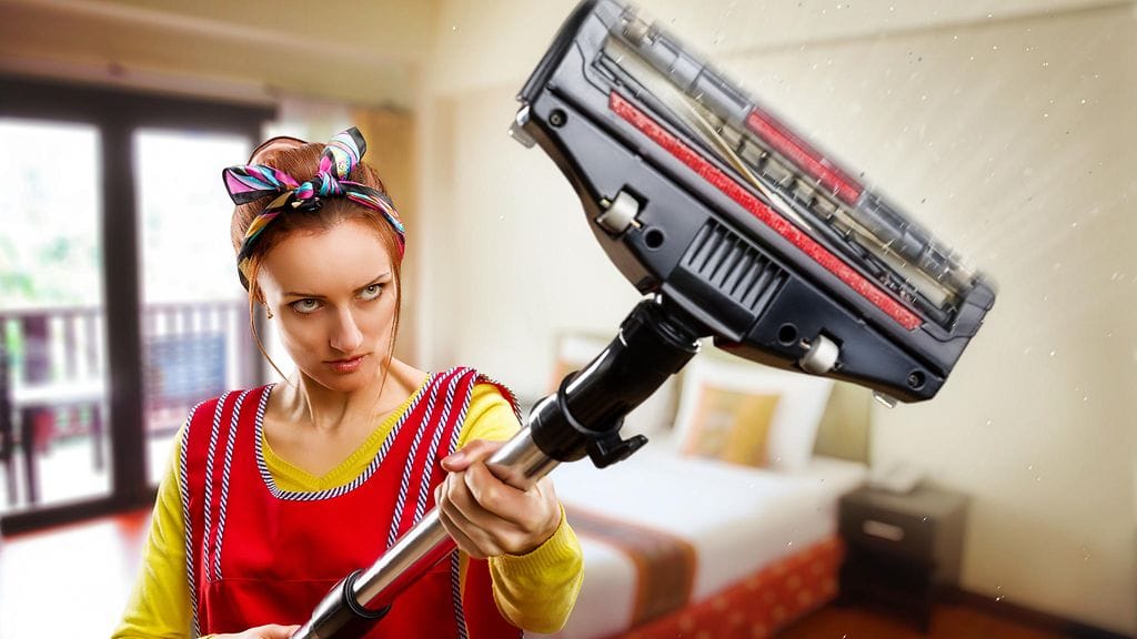 Imuria kannattanee käyttää vain siivoukseen. Kuvituskuva.