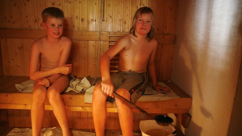 lapset_Sauna
