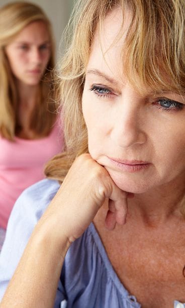 äiti ja teinitytär