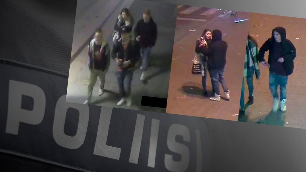 Poliisi on julkaissut epäiltyihin rikoksiin liittyviä kuvia.
