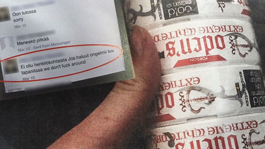 Ansoiksi tarkoitettuja "kauppoja" sovittiin Facebookin välityksellä. Kuvat poliisin esitutkintamateriaalista.