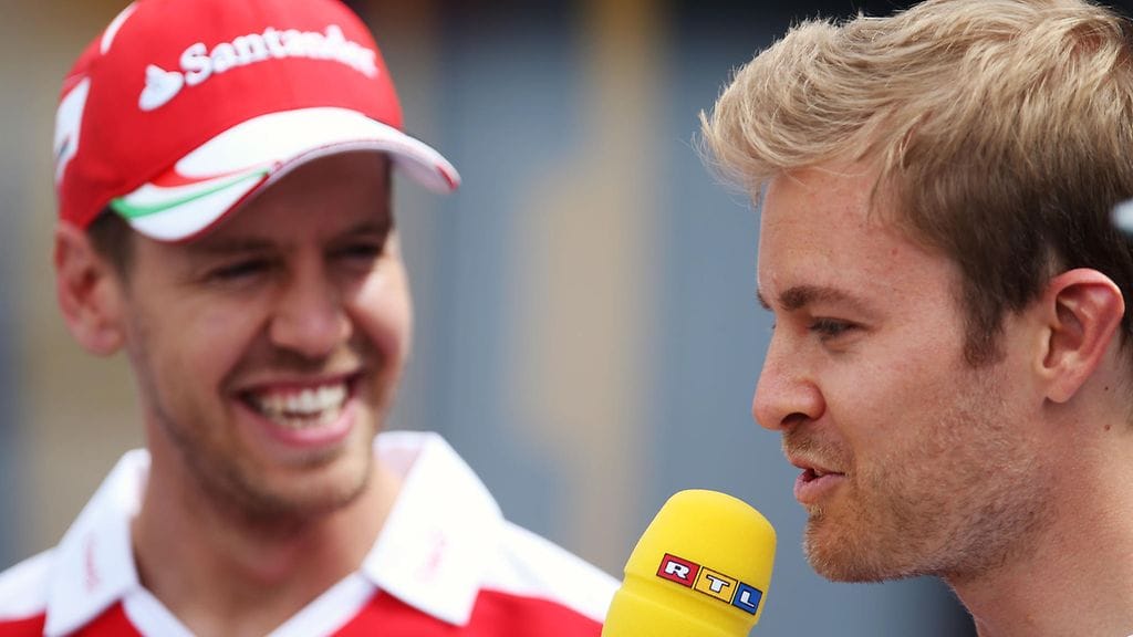 Saako Sebastian Vettel maanmiehensä Nico Rosbergin tallikaverikseen ensi kaudella? Italialaislehden mukaan se on mahdollista.