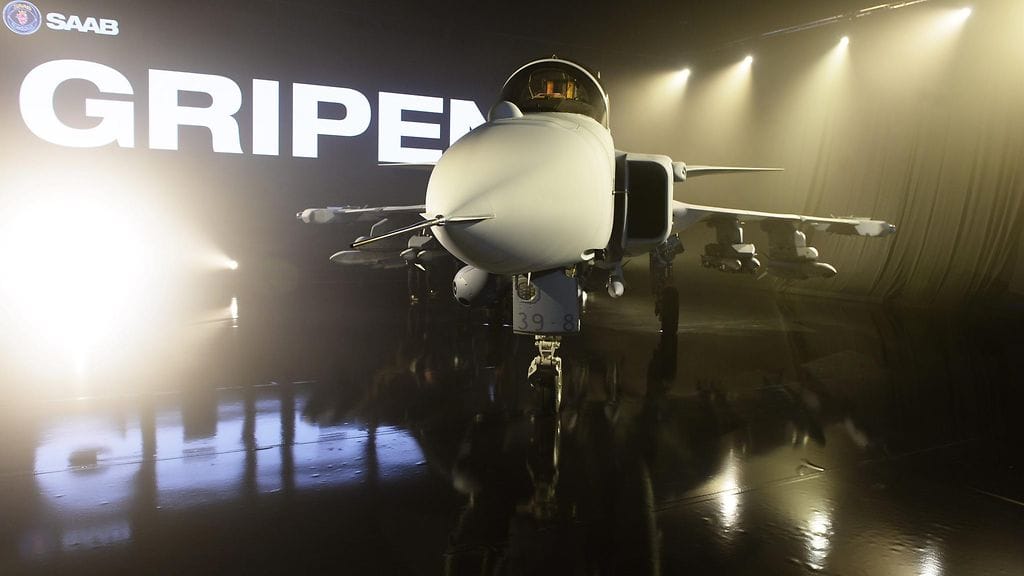 gripen saab hävittäjä 3