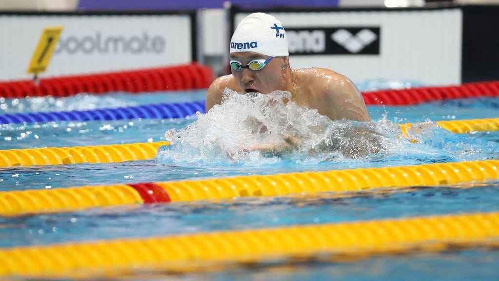 Matti Mattsson oli kolmanneksi nopein välierien kokonaistuloksissa.