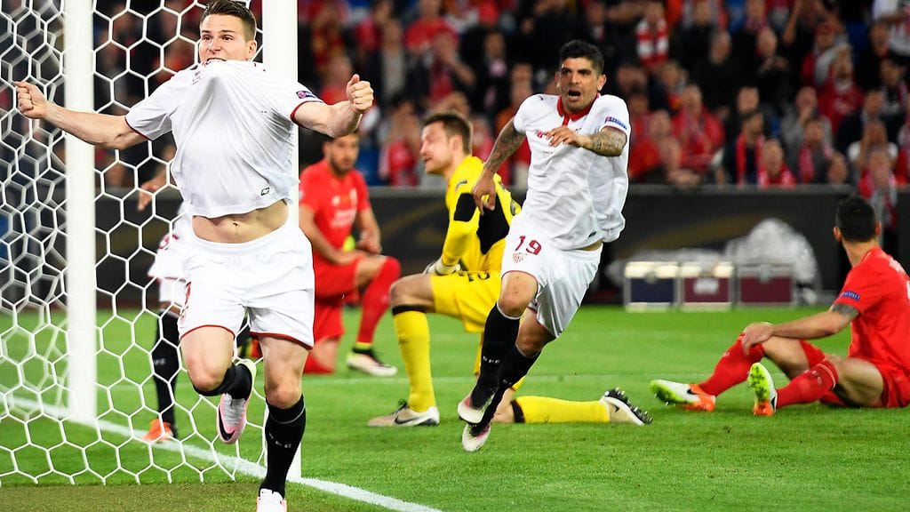 Kevin Gameiro iski Sevillan tasoituksen heti toisen puoliajan alussa.