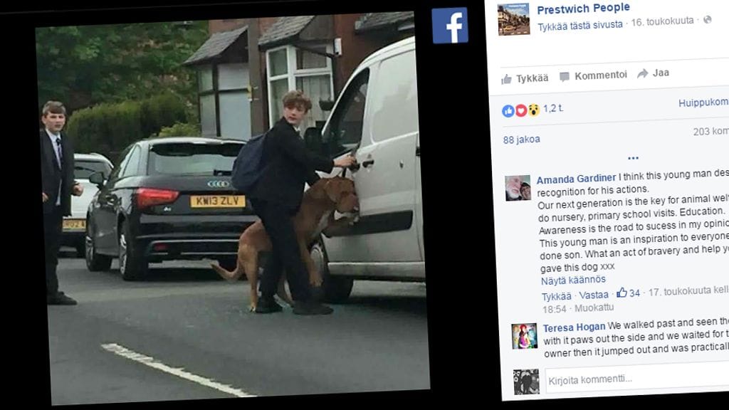 Kuvankaappaus Prestwich Peoplen Facebook-ryhmästä.