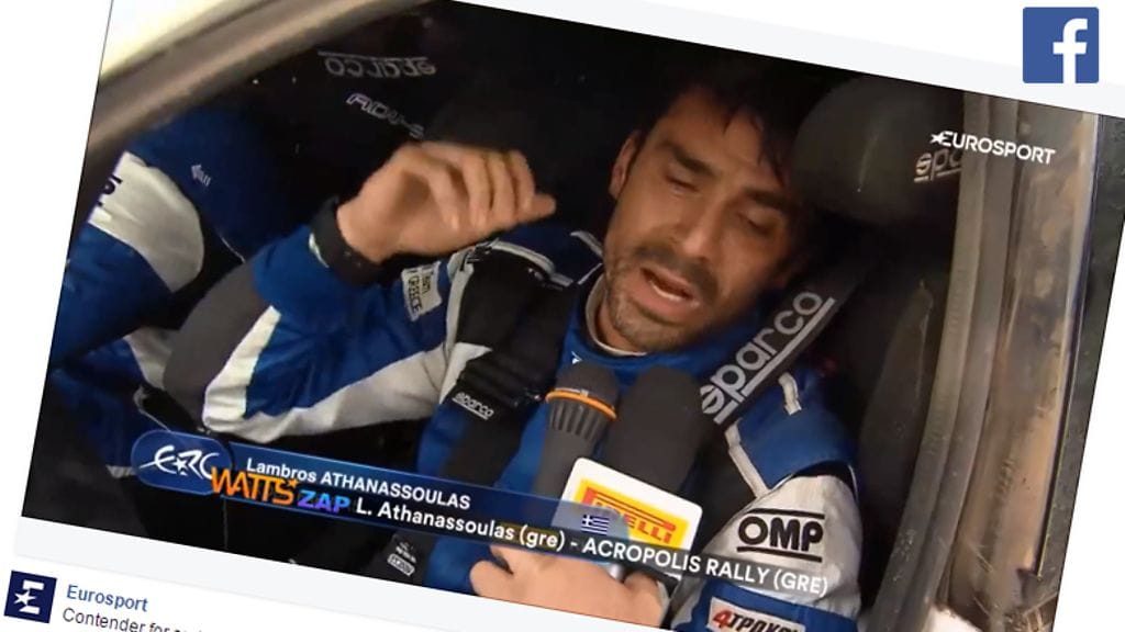 Kuvankaappaus Eurosportin Facebook-sivulta.