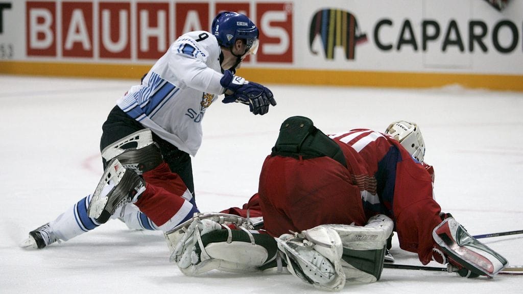 Tämä ei unohdu: Mikko Koivu shokeerasi Venäjää MM-välierässä vuonna 2007.