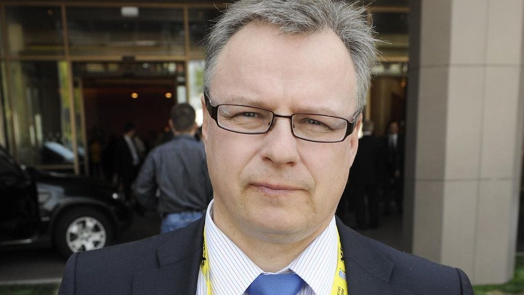 Jukka-Pekka Vuorinen MM-kisoissa keväällä 2011.