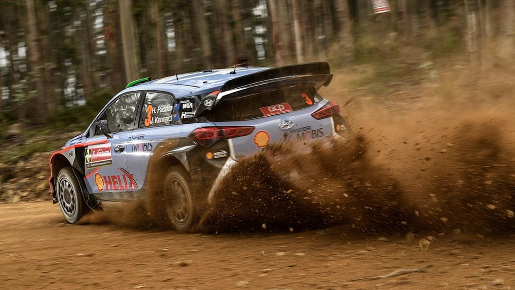 Hayden Paddon voitti edellisen MM-osakilpailun Argentiinassa.