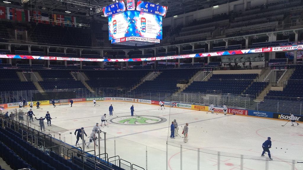 Leijonien treenit 20.5.2016 Moskova