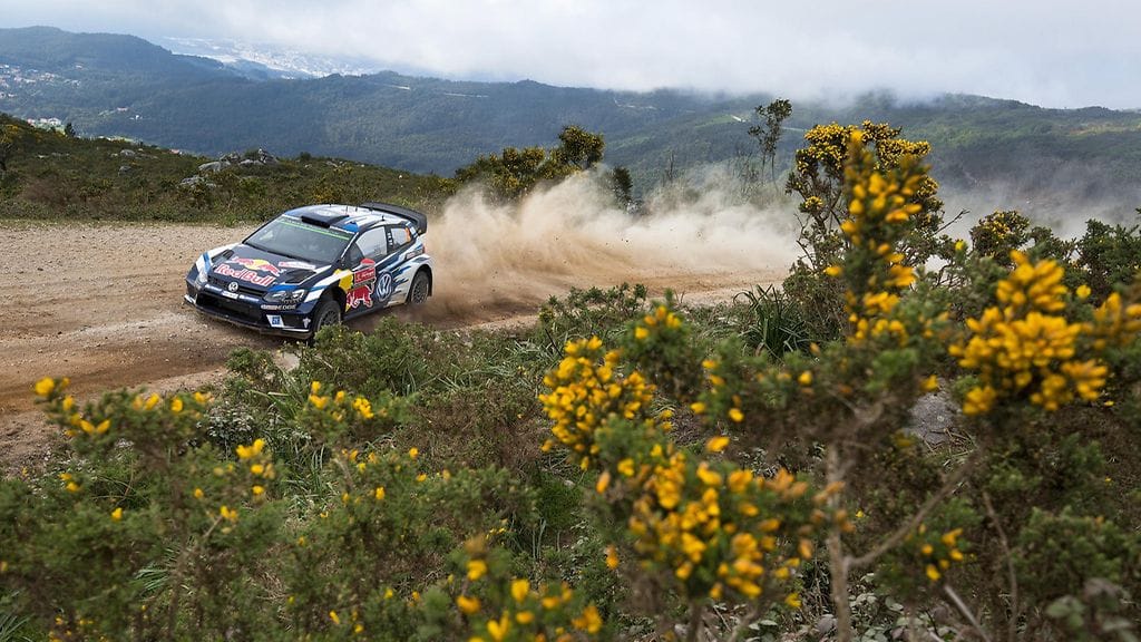 Jari-Matti Latvala ajaa Portugalin MM-rallissa kuudentena.