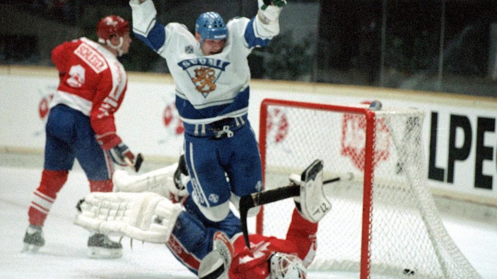 "Kanadan kaataja" Timo Peltomaa nousi otsikoihin keväällä 1992.