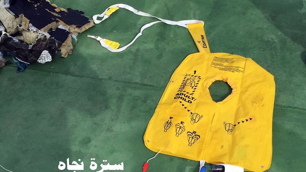 EgyptAirin koneen osia ja muita tavaroita on löytynyt viime päivinä Välimerestä.