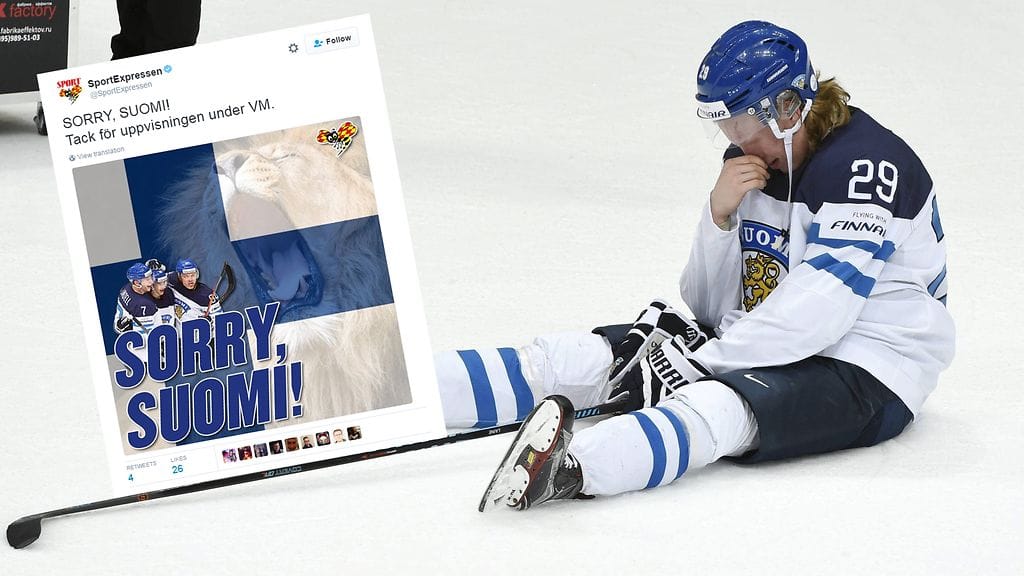 Patrik Laineen finaalipettymys oli surullista katseltavaa.