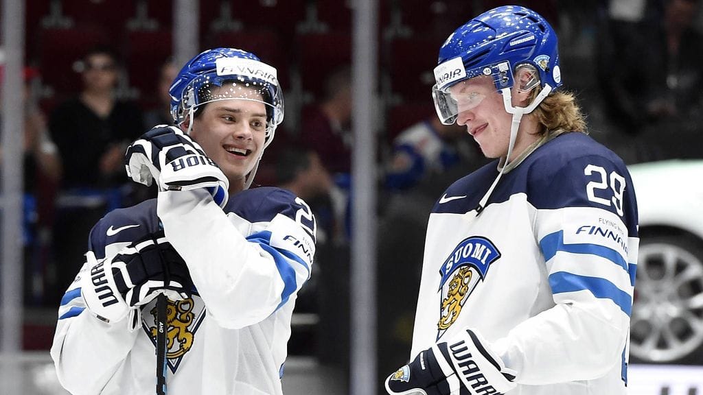 Sebastian Aho ja Patrik Laine