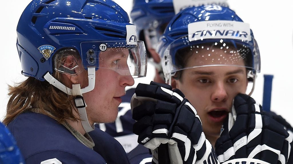Patrik Laine ja Sebastian Aho