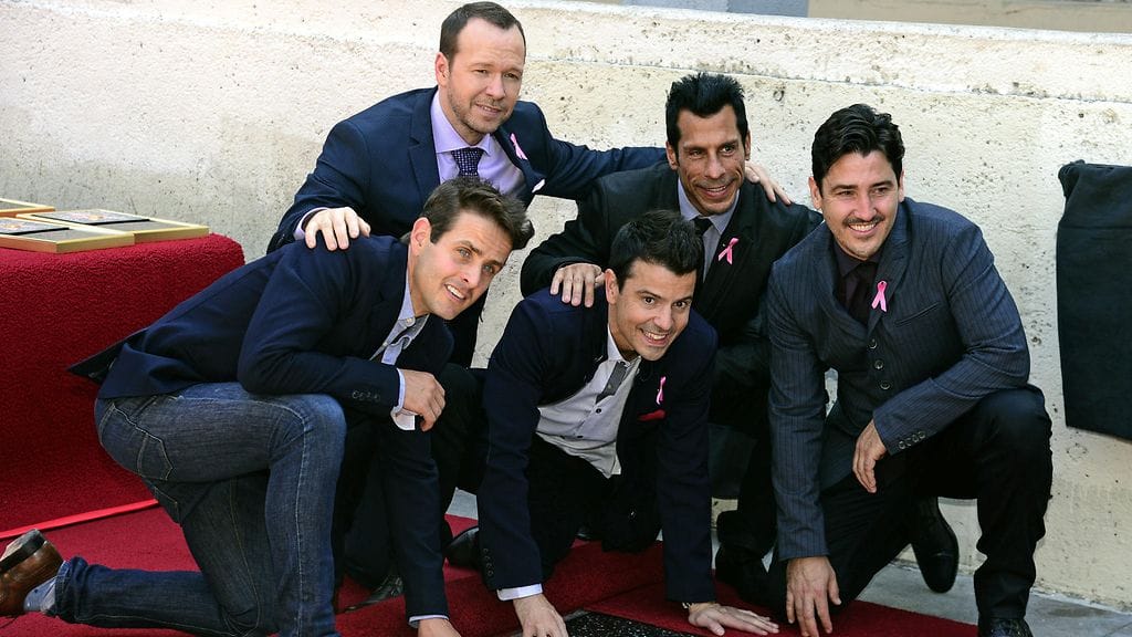 NKOTB 2014 walk of fame