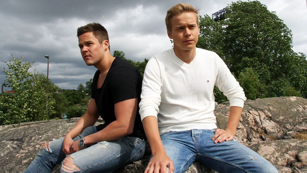 Ronny Roslöf ja Petteri Paavola