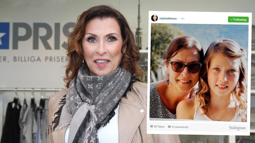 Erjan ja Ainan yhteiskuva Instagramista.