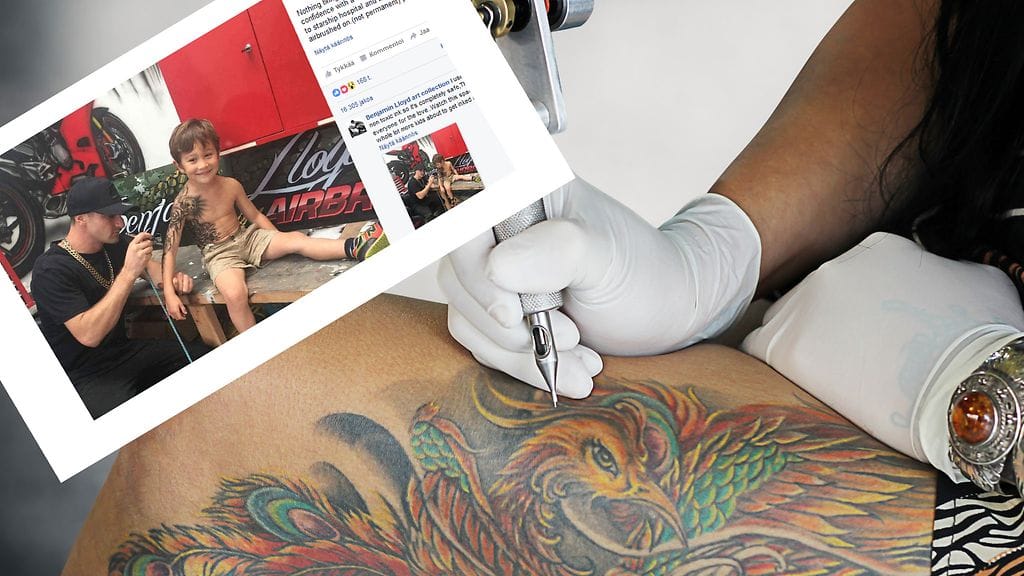 Leikkitatuoinnit saivat vanhemmat näkemään punaista.