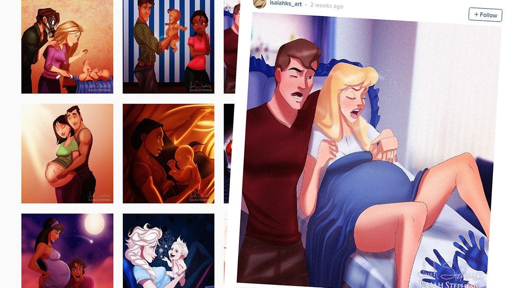 Vastaavatko nämä kuvat sinun ajatustasi siitä, miltä prinsessat näyttäisivät äiteinä?