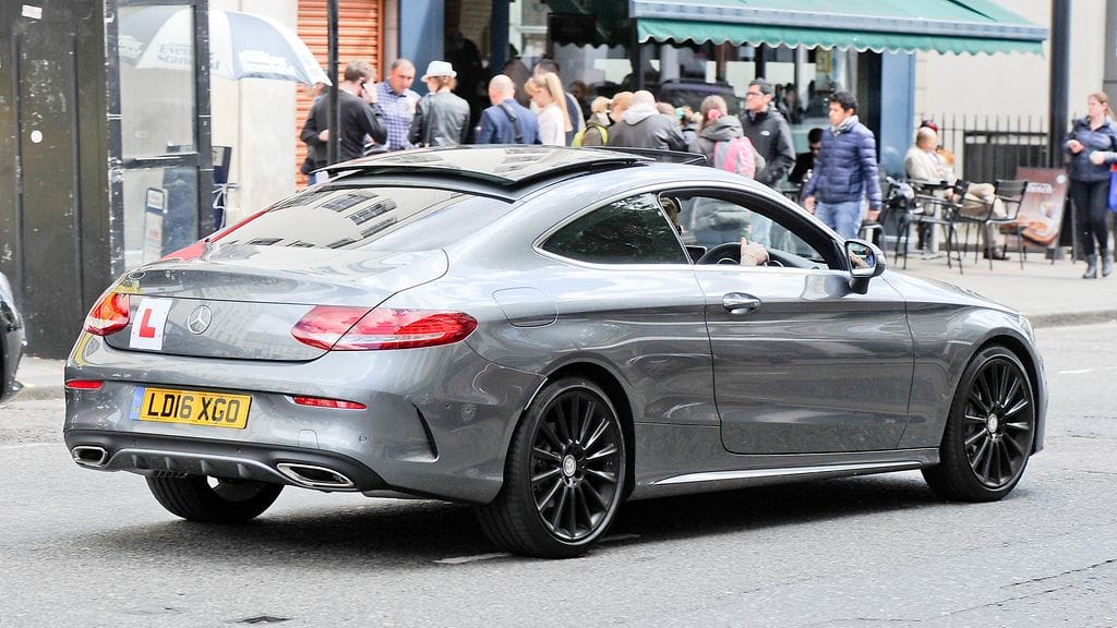 Mercedes-Benz C Coupe Brooklyn Beckham (1)