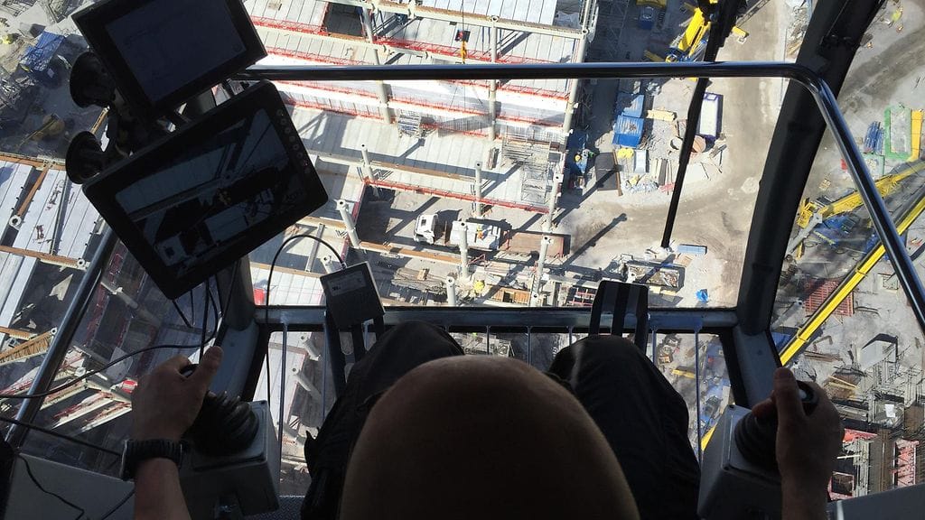 REDI rakennustyömaa torninosturi 3