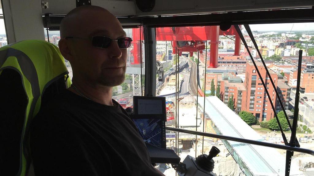 REDI rakennustyömaa torninosturi 4 Jani Rantanen