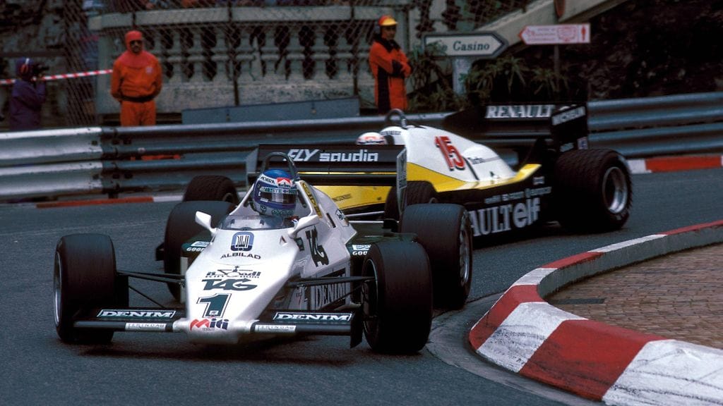 Keke Rosberg, Alain Prost, 1983 , Monaco