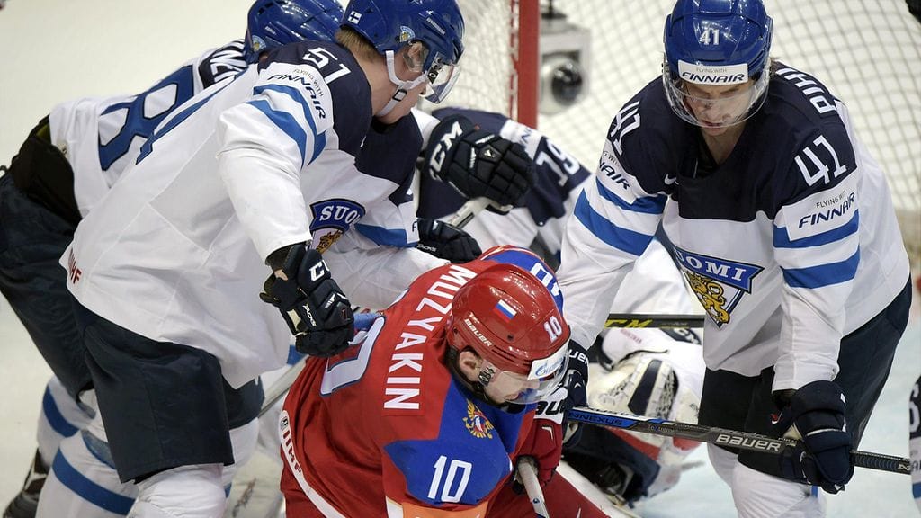Suomalaiset kesyttivät Sergei Mozjakinin ja muut venäläiset MM-kisojen välieräottelussa.