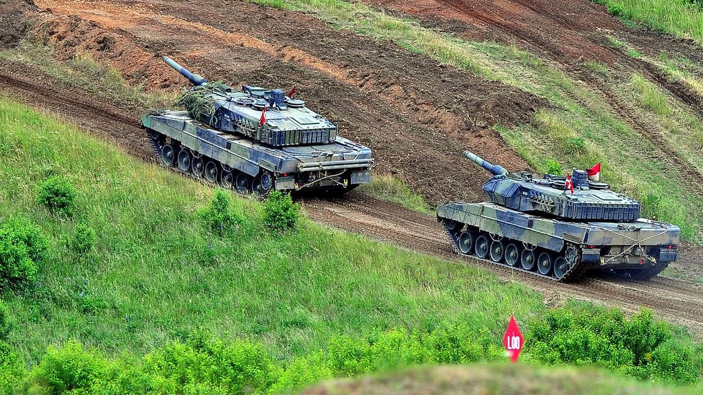 Naton Saber strike -sotaharjoitus vuonna 2015.