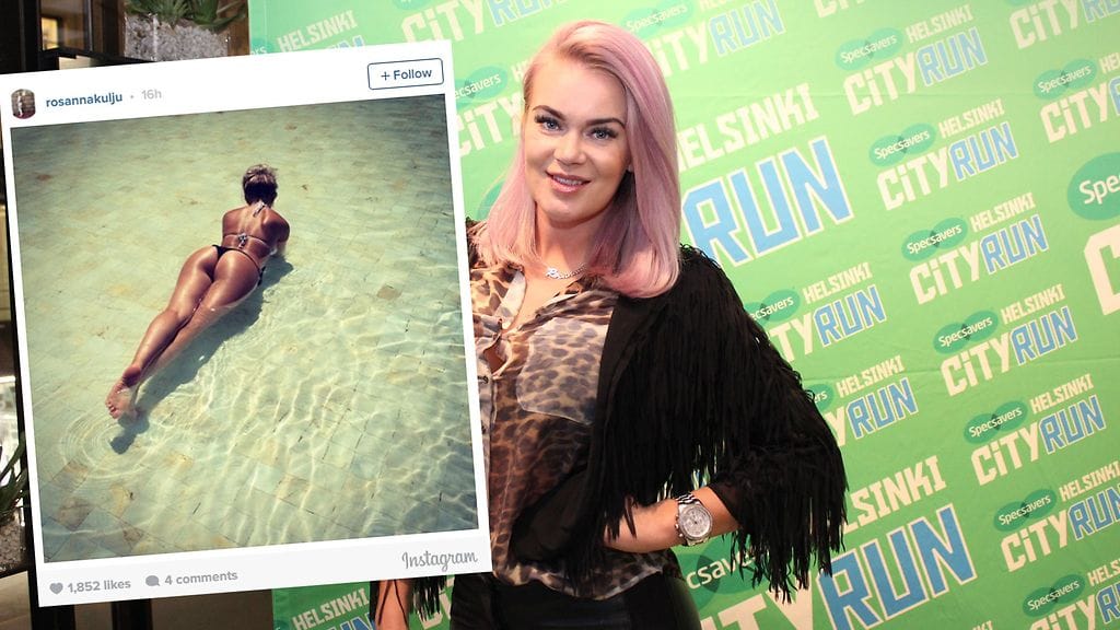 Kuvakaappaus Instagramista.