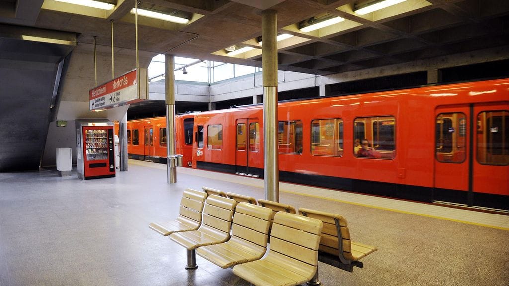Metrossa sattui vakava välikohtaus tiistai-iltana. Kuvituskuva metrosta.