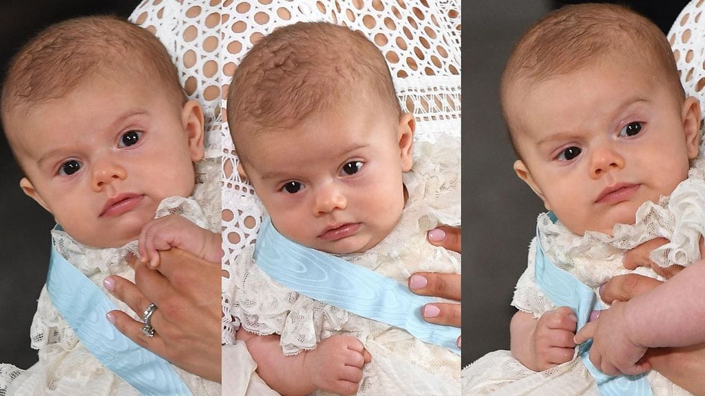 Prinssi Oscar taltioitiin juhlassa ilmeikkäänä.