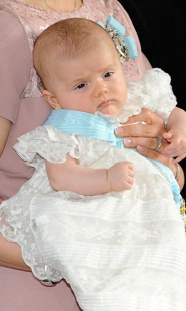 Estelle kastejuhlassaan 2012