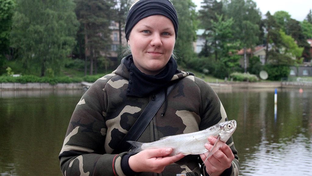 Kalamaratonin kisahistorian ensimmäisen miekkasärjen sai Anita Raunio-Rajalin.