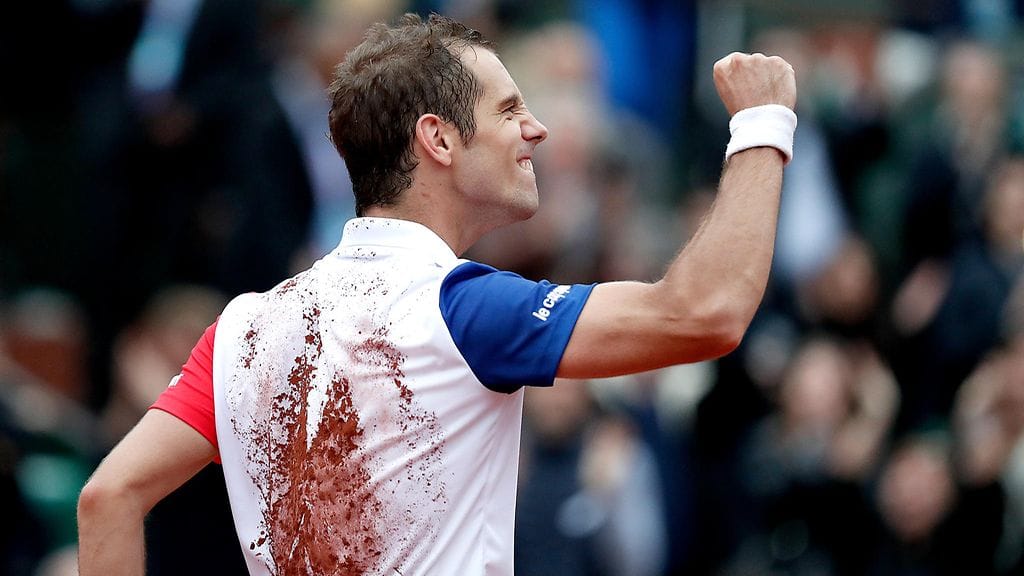 Richard Gasquet kohtaa puolivälierissä toiseksi sijoitetun Andy Murrayn.
