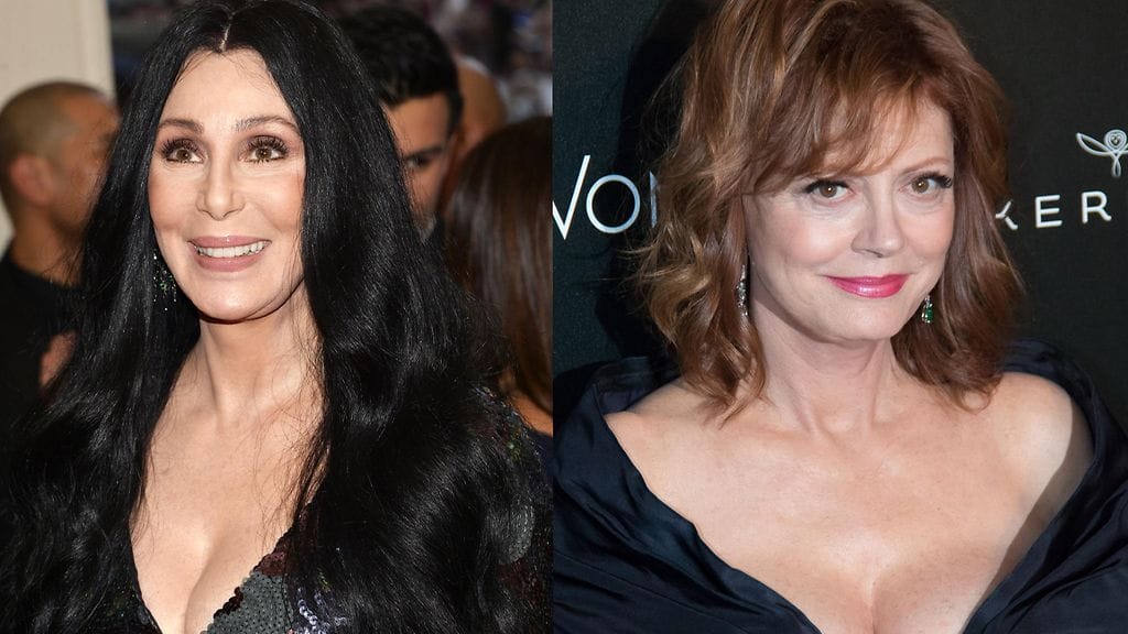 Cher ja sarandon hehkuvat vielä 70-vuotiainakin.