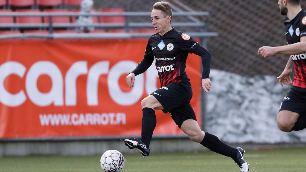 Lucas Garcia PK-35:n paidassa huhtikuussa.