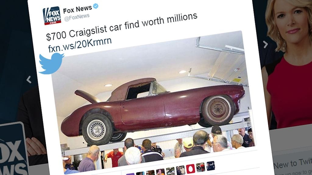 Kuvankaappaus Fox Newsin Twitteristä.