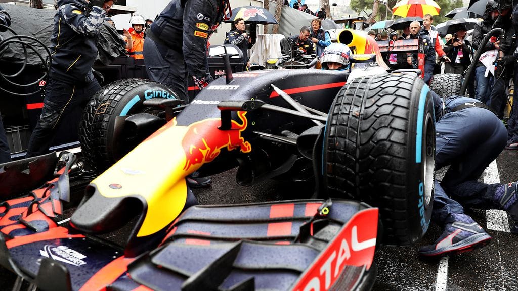 Daniel Ricciardo koki pettymyksen Monacossa.