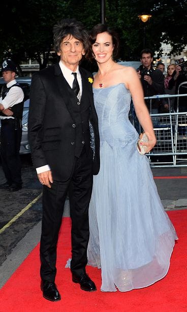 Ronnie Wood ja Sally Wood 2013