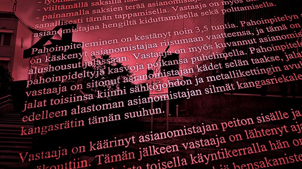 Vantaan käräjäoikeudessa puidun jutun syytekirjelmä on julmaa luettavaa.