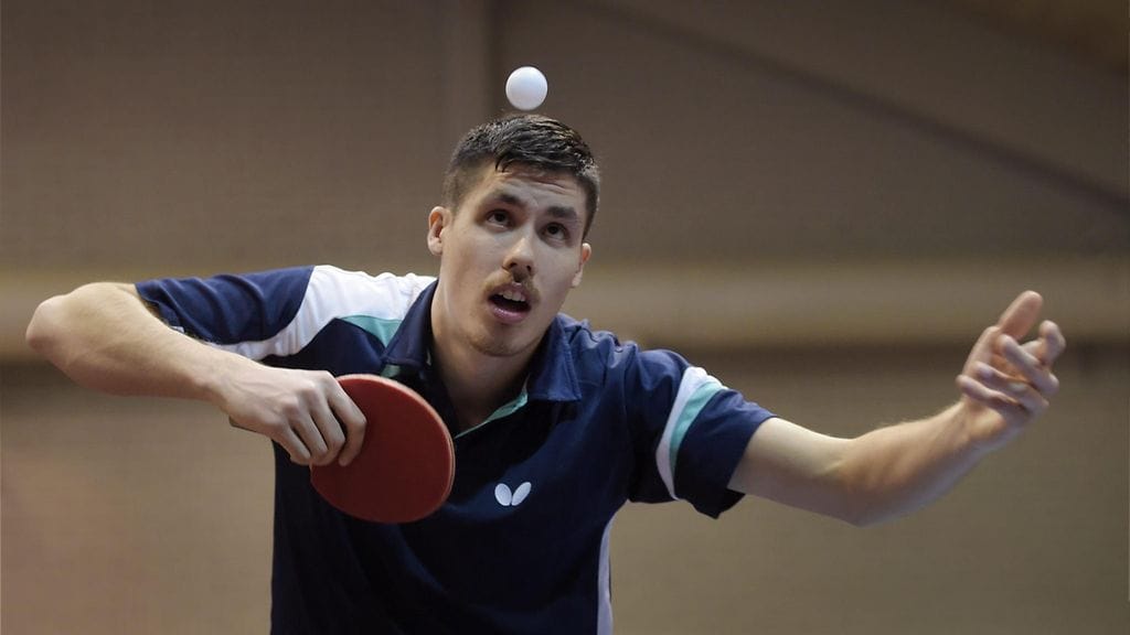 Pyötätennistaituri Benedek Olah edustaa Suomea Rion olympialaisissa.