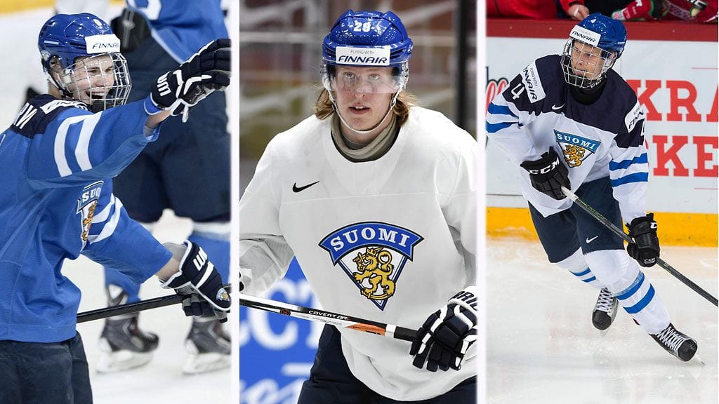 Kesän varaustilaisuuden kuumimmat suomalaisnimet: Jesse Puljujärvi, Patrik Laine ja Olli Juolevi.