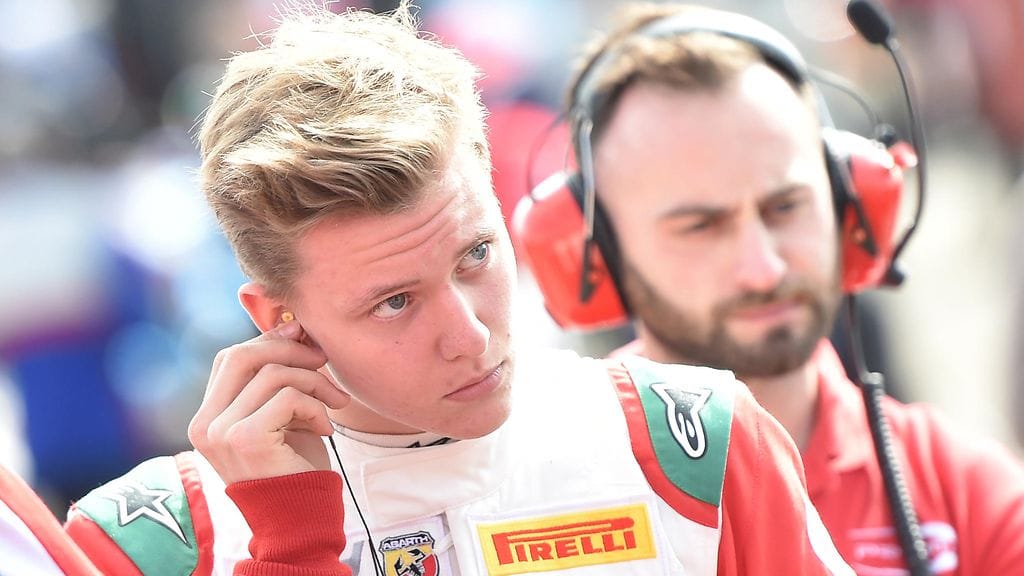 Mick Schumacher Formula 4 -kisassa Misanossa huhtikuussa.