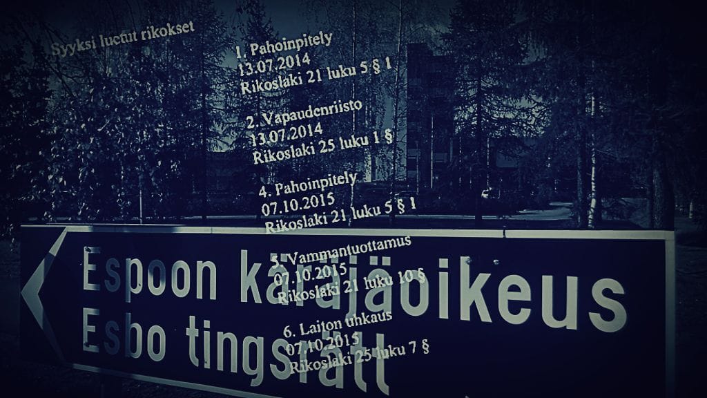 Espoon käräjäoikeus antoi tuomion jutussa torstaina.