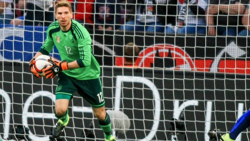 Ron-Robert Zieler on pelannut myös Saksan maajoukkueen maalilla.